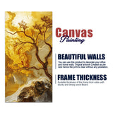 Abstract Golden Artistic Tree Art Canvas Wall Painting - Decor Smart