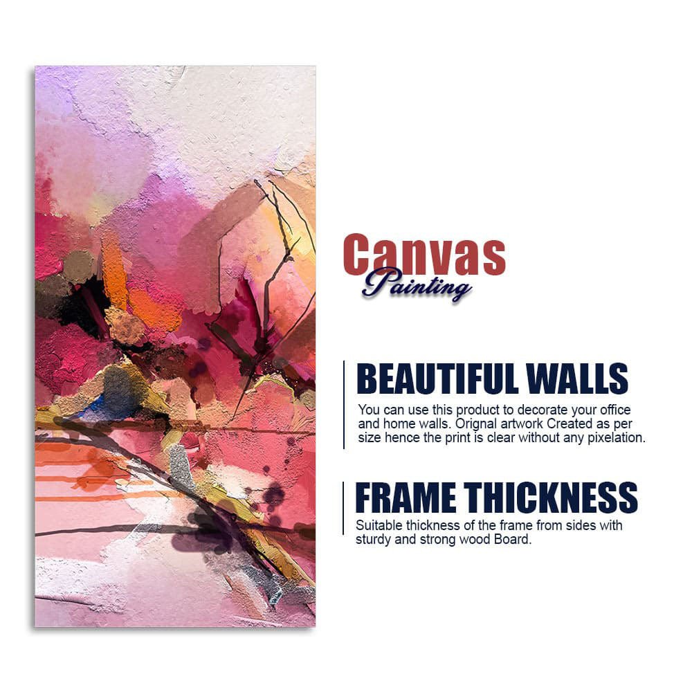 Abstract Landscape Contemporary art Premium Canvas Wall Painting - Decor Smart