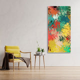 Abstract Painting of Explosion of Colors - Decor Smart