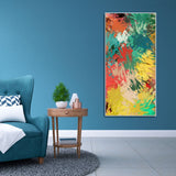 Abstract Painting of Explosion of Colors - Decor Smart