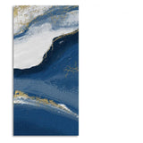 Abstract Seascape Golden Line art Canvas Wall Painting - Decor Smart
