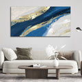 Abstract Wave Acrylic Premium Canvas Wall Painting