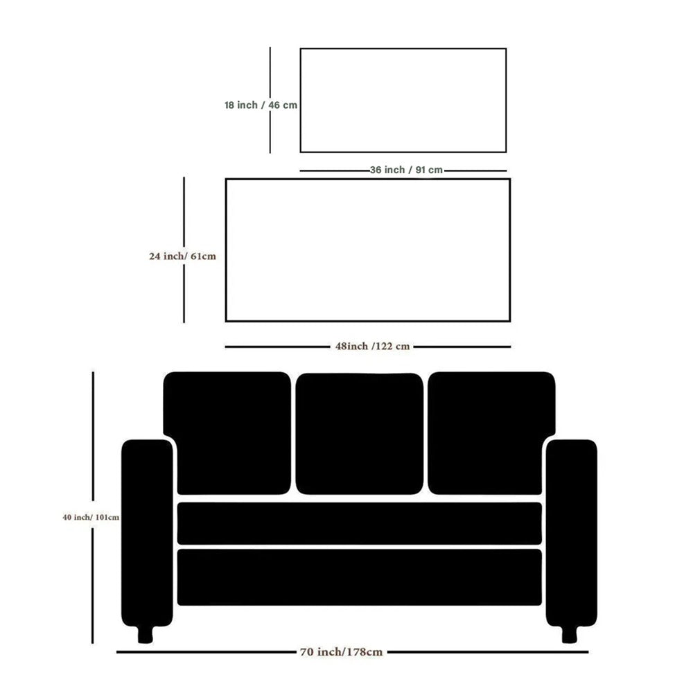 Peaceful White Horses Running Acrylic Wall Art Canvas With Golden Sunset Background