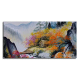 Amazing View Premium Canvas Abstract Wall Painting - Decor Smart