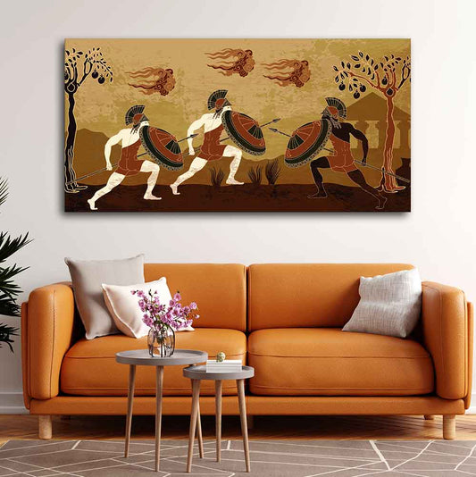 Ancient Greece Premium Wall Painting - Decor Smart