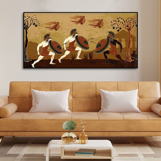 Ancient Greece Premium Wall Painting - Decor Smart