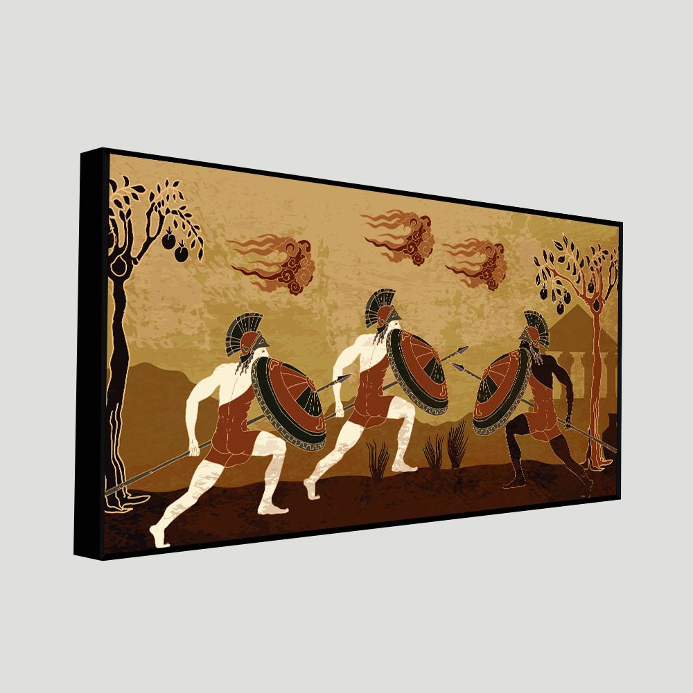 Ancient Greece Premium Wall Painting - Decor Smart