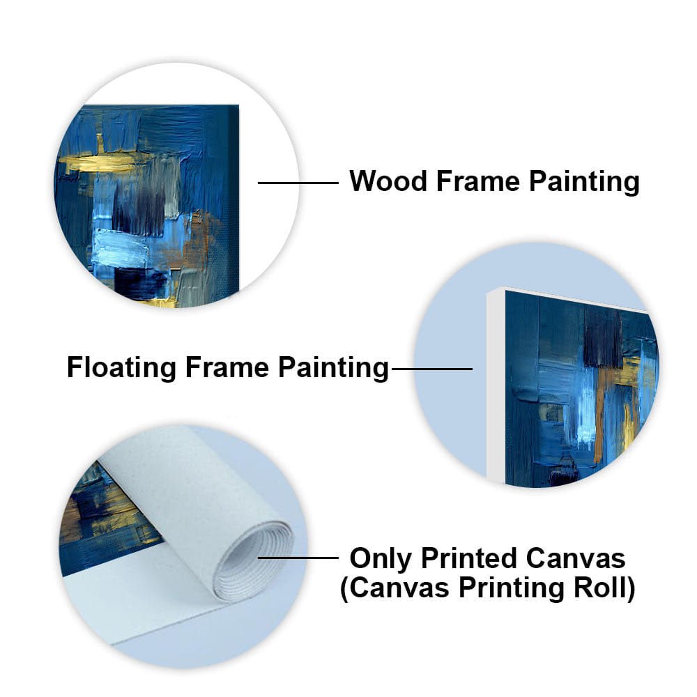 Attractive Abstract Art Canvas Wall Painting - Decor Smart