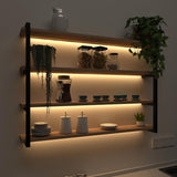 Backlit Wall Shelf Book Shelf In Contemporary Design - Decor Smart