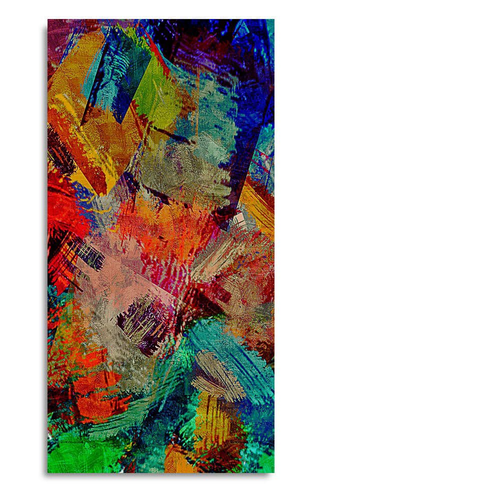 Beautiful Abstract Colorful Textured art Canvas Wall Painting - Decor Smart