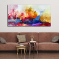 Beautiful Abstract Tree Multi Color Canvas Wall Painting
