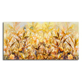 Beautiful Autumn Season with Yellow Leaves Canvas Wall Painting - Decor Smart