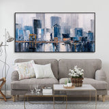 Beautiful Bridge of New York City Premium Canvas Wall Painting - Decor Smart