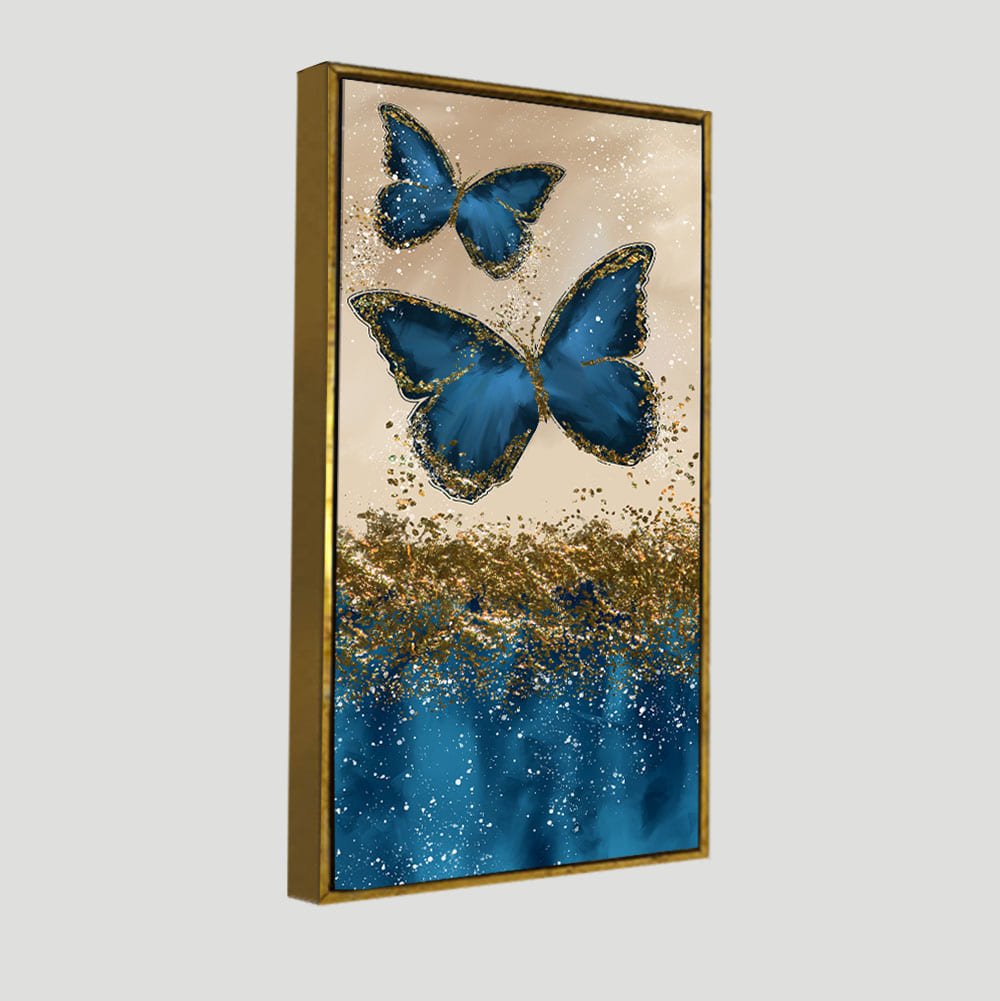 Beautiful Butterfly Premium Canvas Wall Painting - Decor Smart