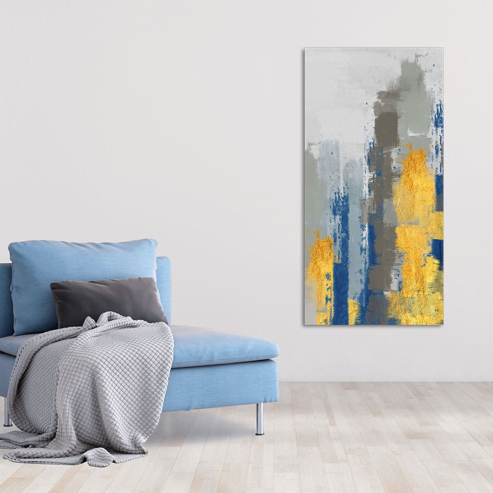 Beautiful Color Abstract Art Premium Canvas Wall Painting - Decor Smart