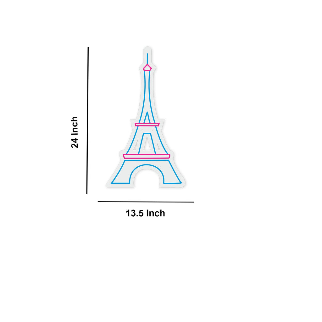 Beautiful Eiffel Tower Neon Sign LED Light