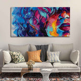 Beautiful Girl Abstract Art wall Painting - Decor Smart