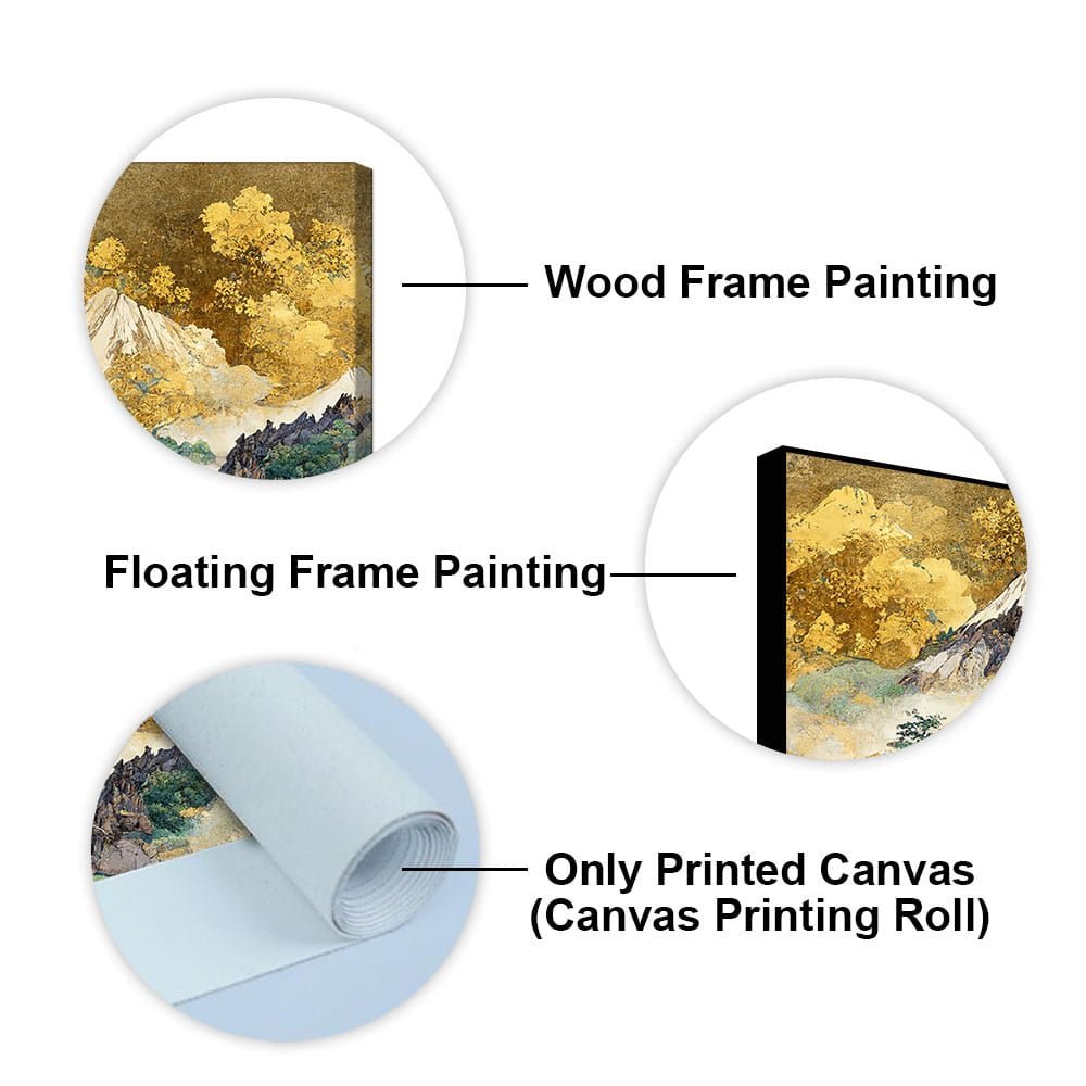 Beautiful Mountain Scenery Premium Canvas Wall Painting - Decor Smart