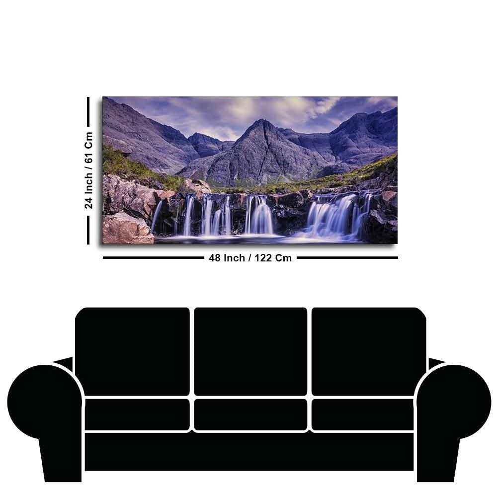 Beautiful Nature Scenery Premium Canvas Wall Painting - Decor Smart