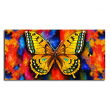 Beautiful Premium Canvas Wall Painting of Tiger Butterfly - Decor Smart