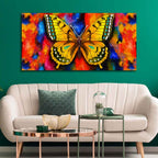 Beautiful Premium Canvas Wall Painting of Tiger Butterfly