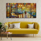 Beautiful Rain's Rustle Wall Painting - Decor Smart