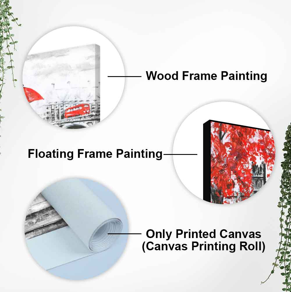 Beautiful Scenery of Couple Dating Canvas Wall Painting - Decor Smart