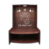 Beautiful Traditional Indian Pooja Mandir with Intricate Carvings - Decor Smart