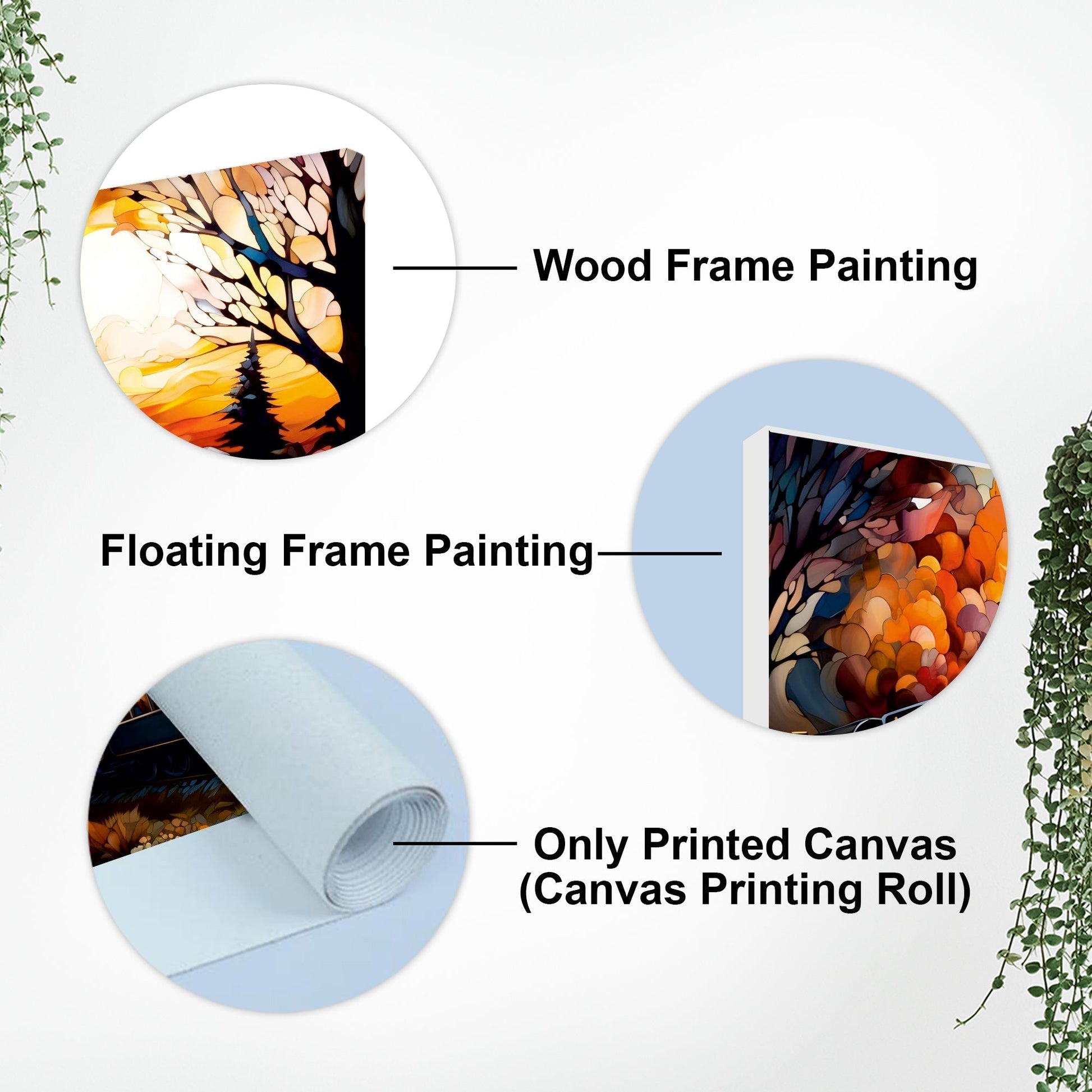 Beautiful Train View Premium Canvas Wall Painting - Decor Smart