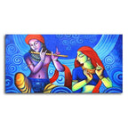 Beautiful Wall Painting of Radha Krishna