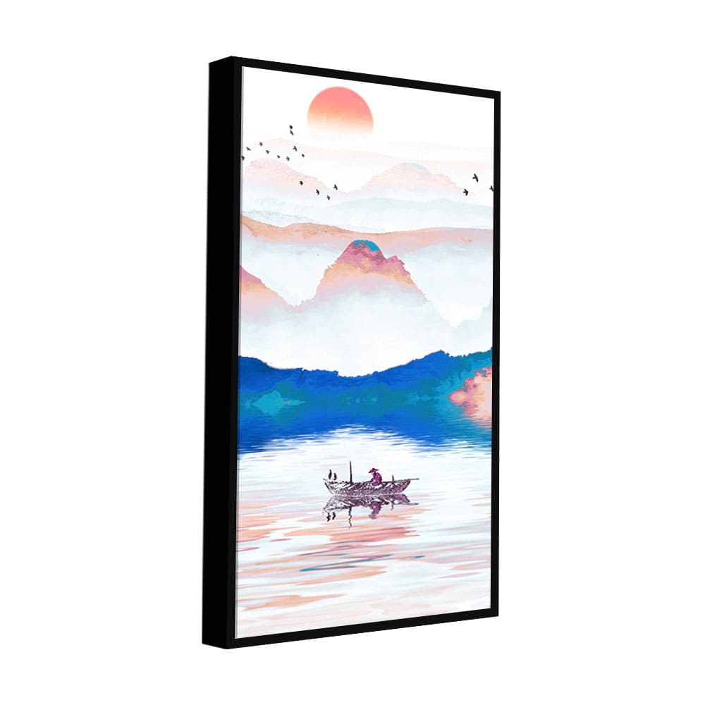 Beautiful Zen Life Scenery Premium Canvas Wall Painting - Decor Smart