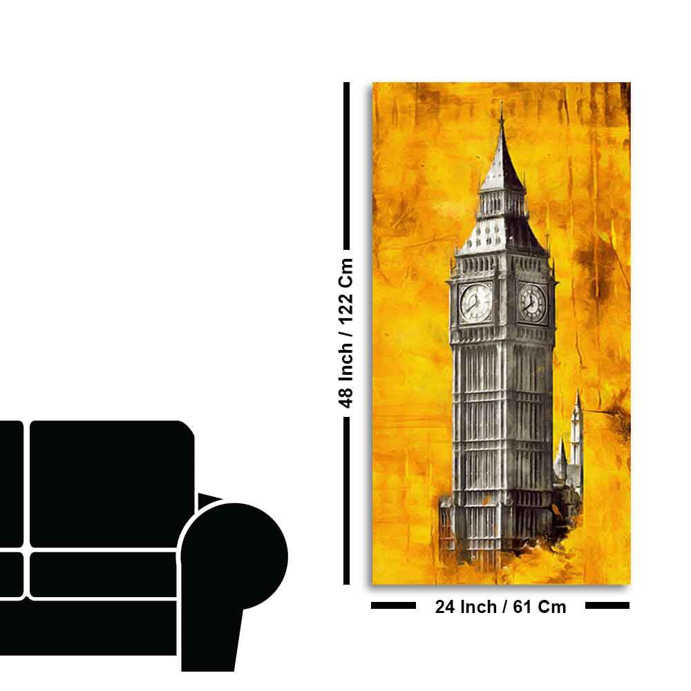 Big Ben of London Premium Canvas Wall Painting - Decor Smart