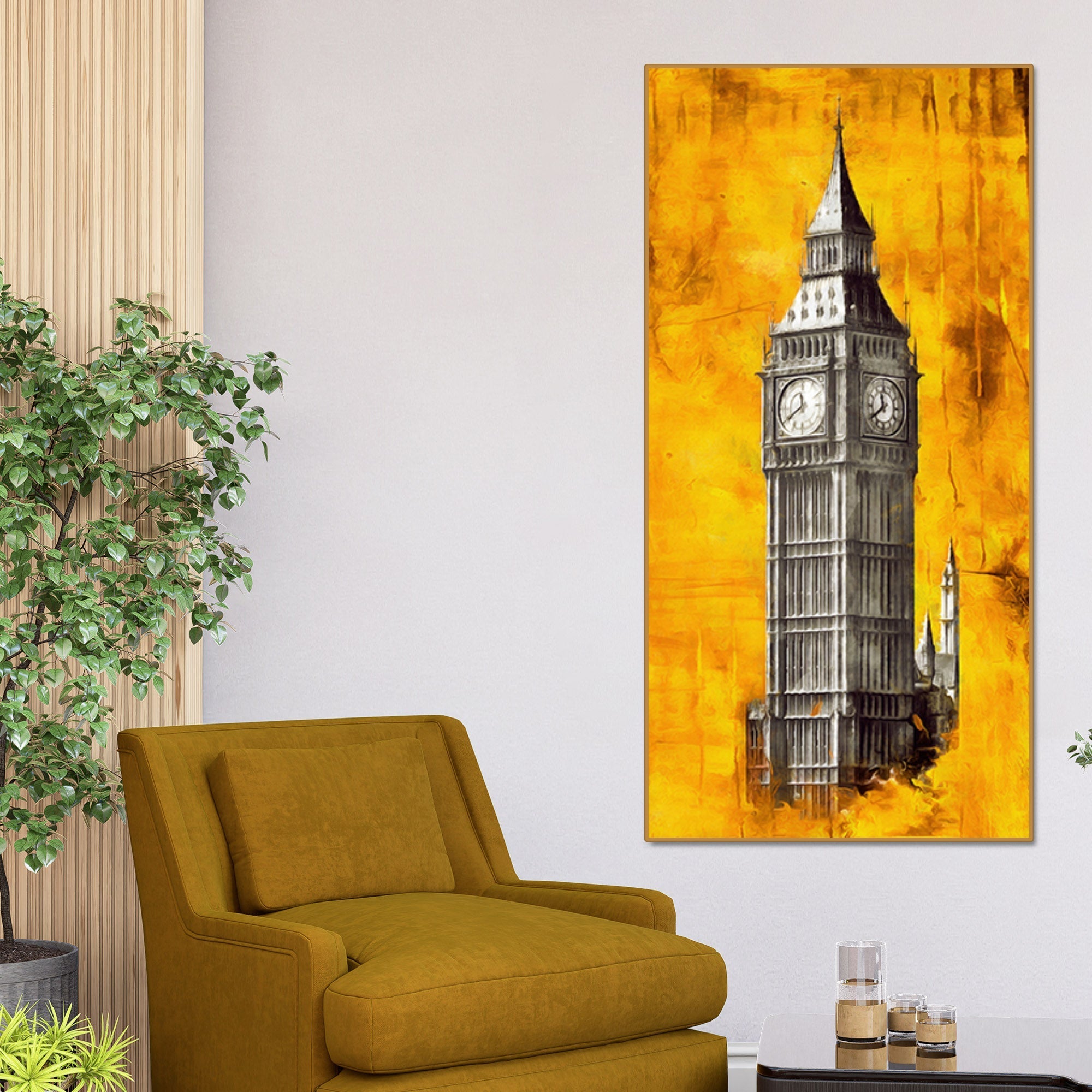 Big Ben of London Premium Canvas Wall Painting - Decor Smart
