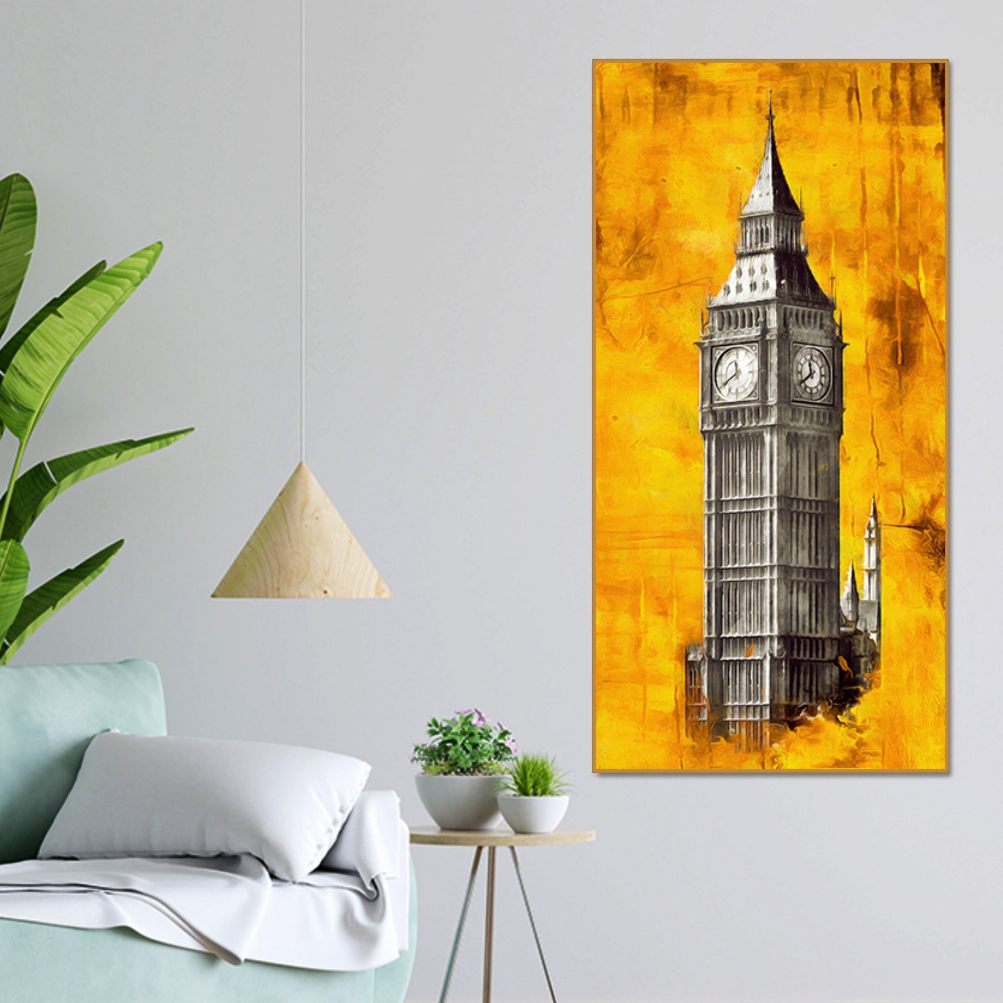 Big Ben of London Premium Canvas Wall Painting - Decor Smart