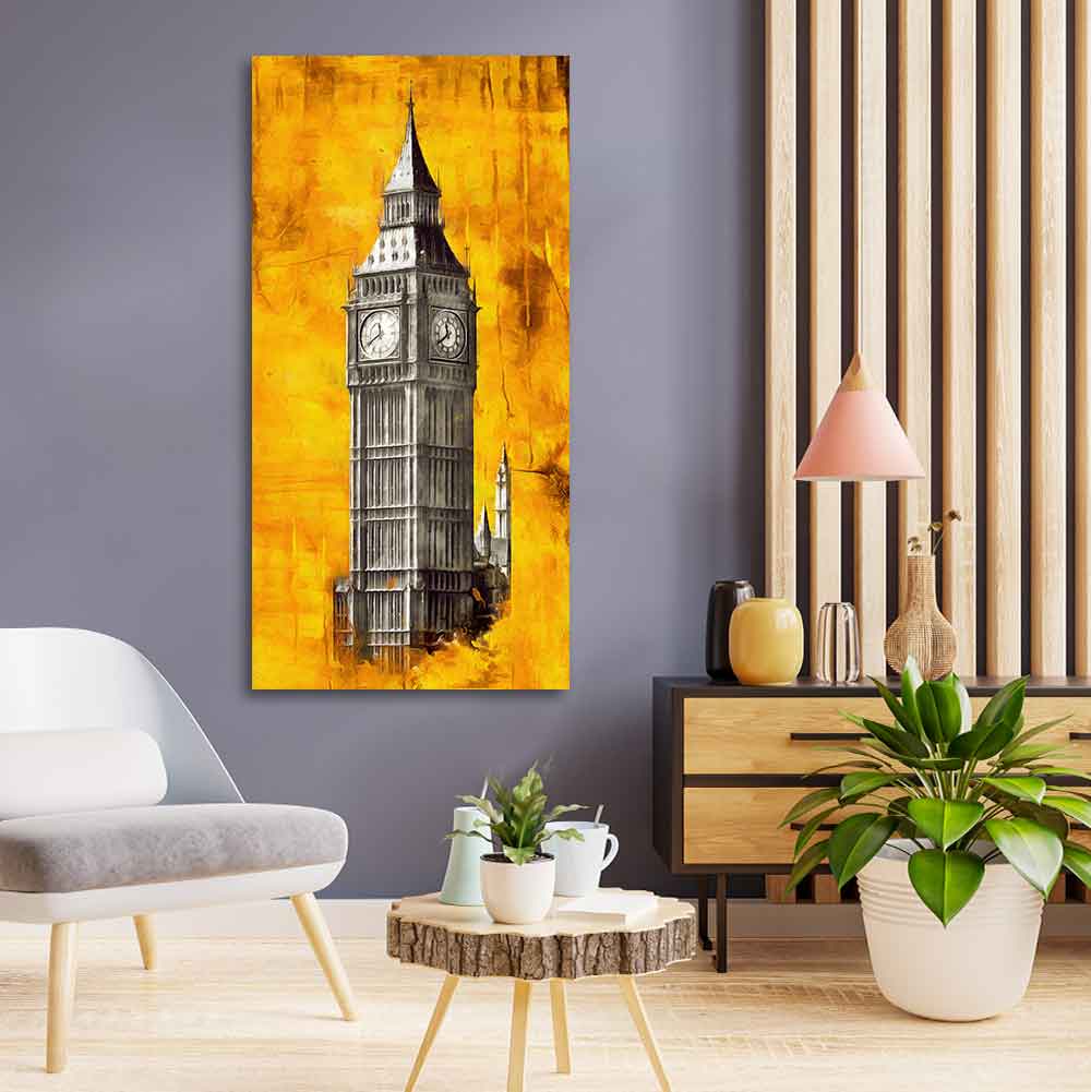 Big Ben of London Premium Canvas Wall Painting - Decor Smart