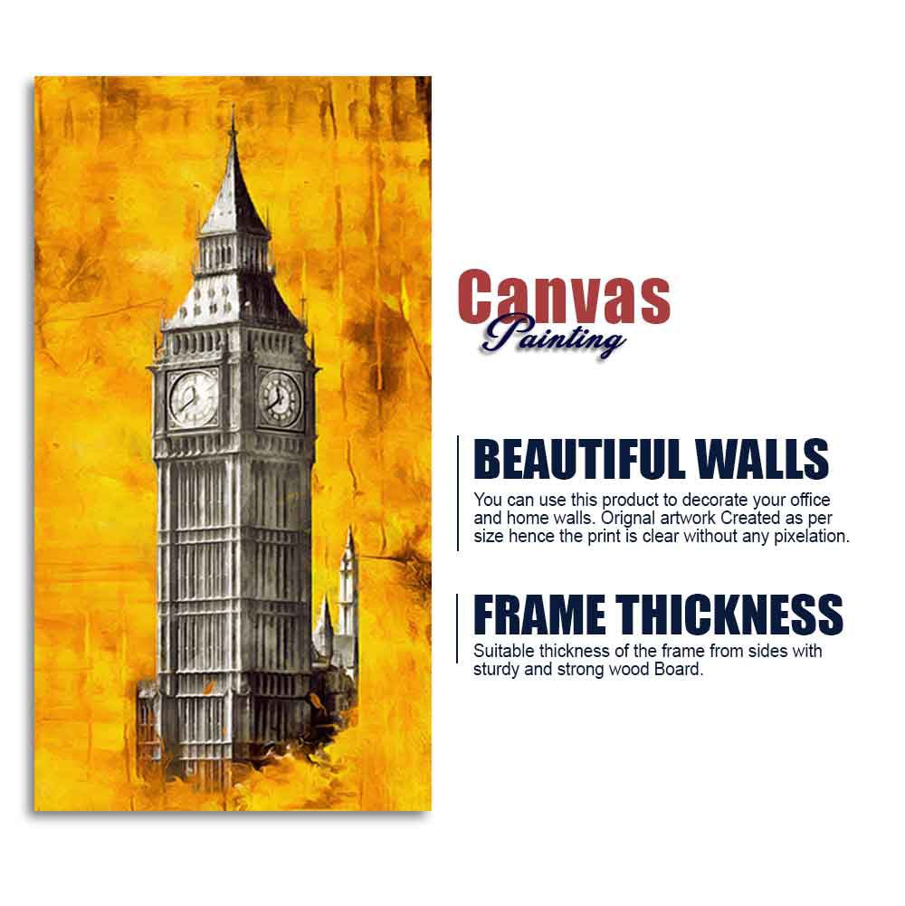 Big Ben of London Premium Canvas Wall Painting - Decor Smart