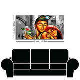 Big Size Premium Wall Painting of Lord Radha Krishna - Decor Smart
