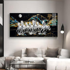 Horse Haven Premium Acrylic Horizontal Wall Art