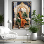 Maratha King Chhatrapati Shivaji Maharaj Premium Acrylic Vertical Wall Art