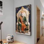 Maratha King Chhatrapati Shivaji Maharaj Premium Acrylic Vertical Wall Art