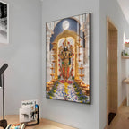 Tirupati Balaji Maharaj Premium Acrylic Vertical Wall Art