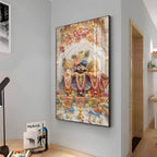 Divine and Loving Jagannath Premium Acrylic Vertical Wall Art