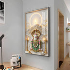 Shiva Lingam Premium Acrylic Vertical Wall Art
