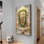 Balaji Srinivasa Premium Acrylic Vertical Wall Art