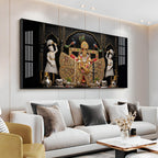 Divine Frame With Shri Sanwariya Seth Ji Premium Acrylic Horizontal Wall Art