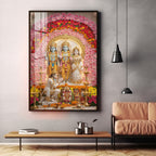 Ram Darbar Premium Acrylic Vertical Wall Art