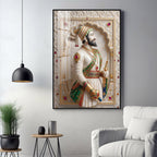 Warrior King Shivaji Maharaj Premium Acrylic Vertical Wall Art