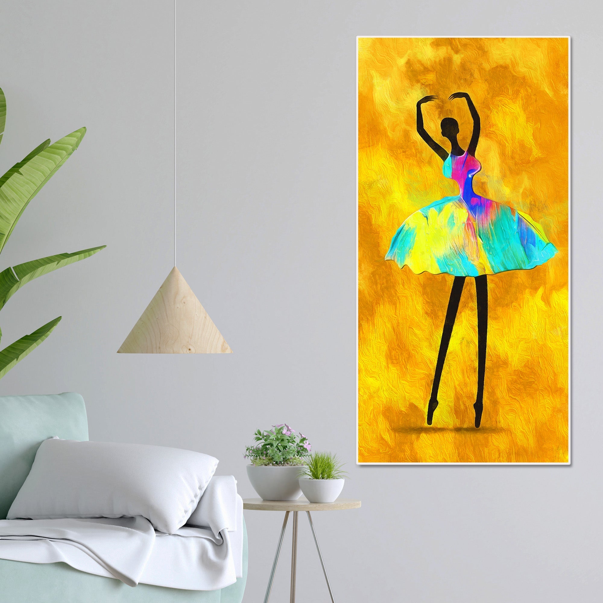Canvas Wall Painting of Ballerina - Decor Smart