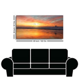 Canvas Wall Painting of Beautiful Sunset - Decor Smart