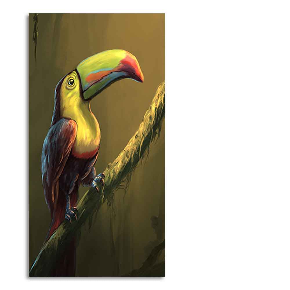 Canvas Wall Painting of Bird Toco Toucan - Decor Smart